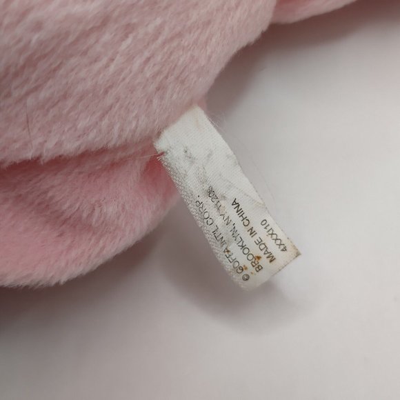 Goffa Toys Vintage Goffa White Bedtime Teddy Bear 3 Plush Pink